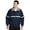 True Navy/ Grey Heather/ Reflective, variant on Port Authority Men's Warm Zippered Jacket