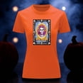 thumbnail image 3 of Playera Blusa Con Impresion De El Retrato De Loteria Dia De Muertos Tradicion Mexicana Color Anaranjado Talla Chica Marca Emil SaEs, 3 of 4