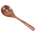thumbnail image 1 of Wooden Spoon, Hand Made High Temperature Resistant Decoration Wooden Soup Spoon  for Kitchen, 1 of 7
