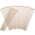 thumbnail image 4 of 50pcs DIY Wooden Stick Flag Poles Handheld Rods for Flags, Wooden Dowel for Crafting, Parades, Festivals, and Celebrations – Secure and Elegant Design, 4 of 4