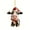 B, variant on Clearance Christmas Decoration! Christmas Decorations Christmas Cow Acrylic Pendant Cow Car Interior Mirror Pendant Car Accessories Christmas Crafts