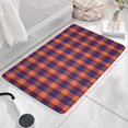 thumbnail image 3 of Multi Color Checkerboard Checkered Flannel Non Slip Door Rugs,Washable Door Mats Indoor,Decorative Door Mats,Dirt-Resistant and Absorbent Doormat for Entrance,Bedroom,Kitchen,Bathroom,23.5"x16", 3 of 5