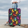 thumbnail image 6 of Picia Colorful Cats Luggage Protector Cover Thicken Suitcase Protector Cover Fit 18-32 Inch Luggage-Small, 6 of 9