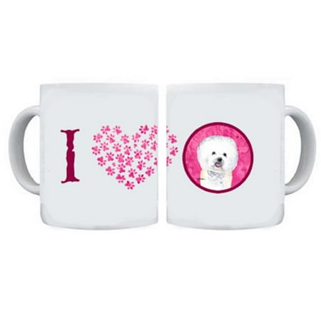 Bichon Frise Dishwasher Safe Microwavable Ceramic Coffee Mug 15 ounce