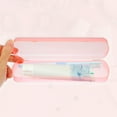 thumbnail image 6 of Unique Bargains Plastic Lightweight Toothbrush Travel Case Traveling for Travel Business 2.17"x1.38"x8.07" Pink, 6 of 7