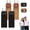 Black*2pcs+Brown*2pcs, variant on Buckless Belts Loop, No Buckle Adjustable Work Side Buckless Belt for Men Women