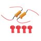 thumbnail image 1 of 2pcs 50W LED Decoder 8 Load Resistor Canbus Error Free Canceller for Headlight Foglight DRL, 1 of 5