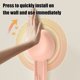 thumbnail image 5 of Bathroom Slipper Rack No Punching Suction Cup Type Toilet Wall Drainage Slipper Storage Hook Can Hang A Pair Of Slippers, 5 of 6