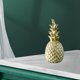 thumbnail image 4 of Piña Dorada Decorativa, Detalle Moderno Para El Hogar, Vitrina Para La Sala De Estar, Centro De Mesa Para Vinoteca, Adorno De Escritorio, Obra De Arte En Resina, Estilo Interior Elegante, 4 of 8