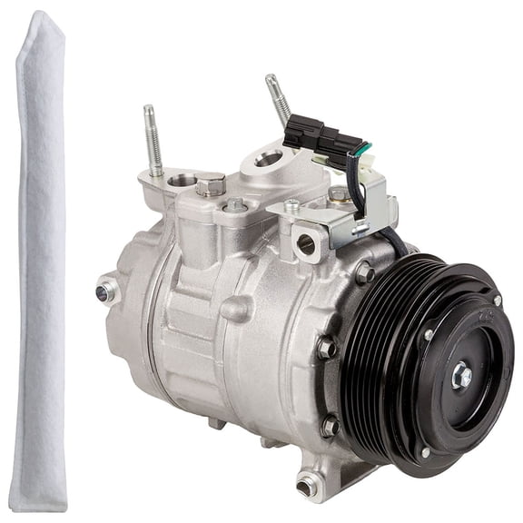 AC Compressor & A/C Drier For Ford Edge 2.0L EcoBoost 2013 2014 - BuyAutoParts