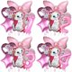 thumbnail image 2 of Juego de globos de Marie Cat de 32 pulgadas con números para niñas, decoración para fiestas de cumpleaños, globos de aluminio de Disney Marie Cat, suministros Globlos, 2 of 5