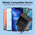 thumbnail image 2 of Cargador USB 3.1A 4USB Adaptador de pared de carga USB para iPhone Xiaomi Samsung Huawei, 2 of 9