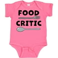 thumbnail image 3 of Inktastic Food Critic with Fork and Spoon Boys or Girls Baby Bodysuit, 3 of 5