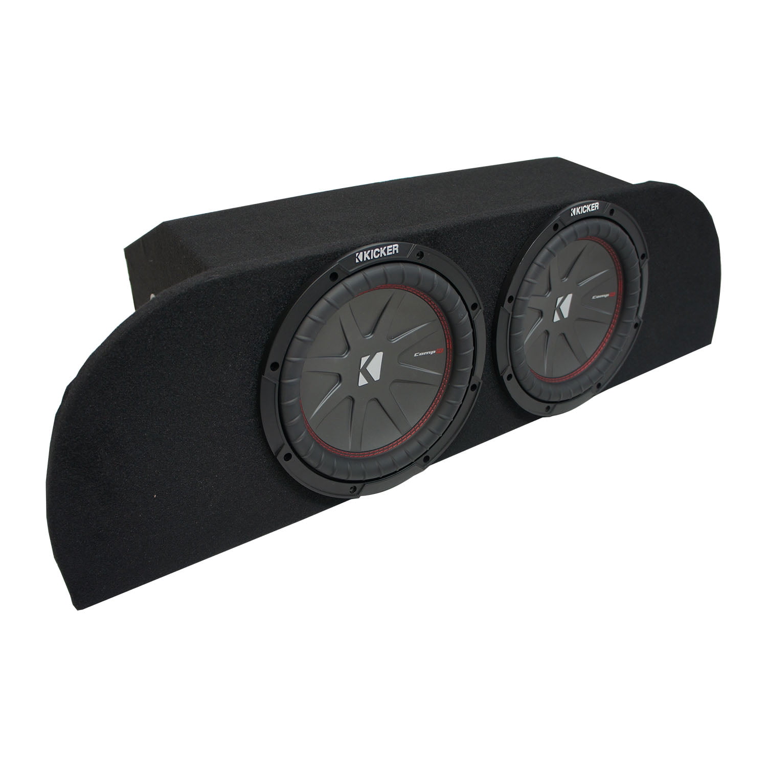 Custom Dual 10" Sub Box & Amp Rack For 2003-2008 Nissan 350Z - Fits Trunk Perfectly