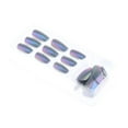 thumbnail image 2 of Consejos de arte de uñas falsas jinwen 24 puntas de uñas postizas adhesivas francesas con degradado Ombre Shimmer de estilo clásico 02, 2 of 8