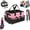 Pink, variant on Wearable Large Cleaning Caddy Bag with Dividers, Household Cleaning Caddy for Cleaning Supplies Organizer Car Wash for Housekeeper Storage(White)