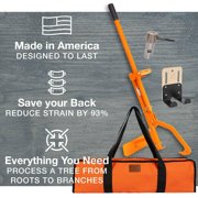 LogOX Forester Package – Forestry MultiTool, Cant Hook, Timberjack, Pickaroon, Hauler Holster & CarryOX Bag | Made in USA,