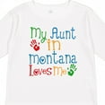 thumbnail image 4 of Inktastic My Aunt in Montana Loves Me Boys or Girls Long Sleeve Toddler T-Shirt, 4 of 5