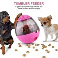 thumbnail image 3 of Bola de juguete con fugas para vaso de mascotas PTw10-rosa Xemadio 2034921-1, 3 of 9