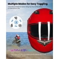 thumbnail image 4 of Casco de moto ILM 953PRO Bluetooth integrado modular, 4 of 9