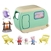 Peppa Pig Toys Three Little Piggies Caravan Playset with 3 Peppa Pig Figures, 3+