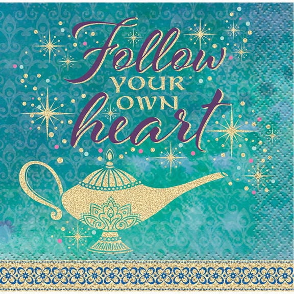 Partypro 011179795017 Aladdin Beverage Napkin