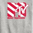 thumbnail image 3 of MTV - Candy Cane MTV - Toddler & Youth Crewneck Fleece Sweatshirt, 3 of 5