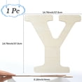 thumbnail image 2 of Letter Unfinished MDF Sheets Letter Y 375x375x0.4mm, 2 of 7