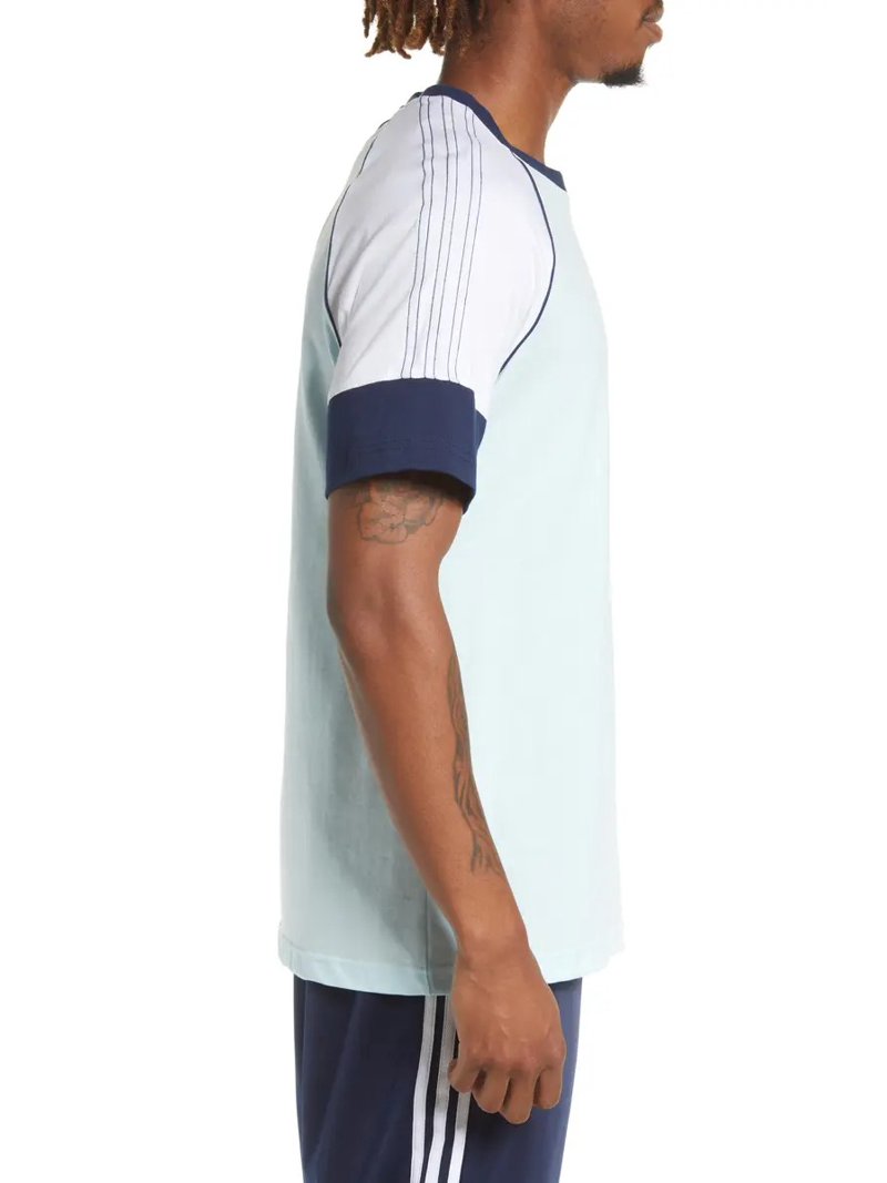 Adidas Originals BLUE/WHITE/ NAVY Men's Superstar Short Sleeve Tee, US  Large - Walmart.com