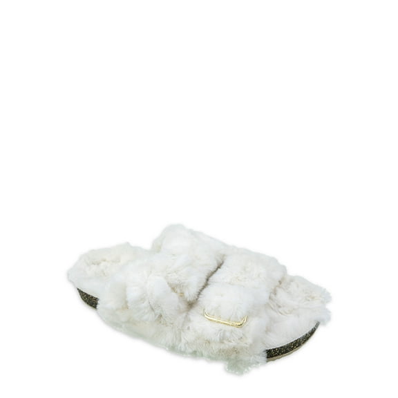 Secret Treasures Women's Slipper, Luxe Two Band Step-in