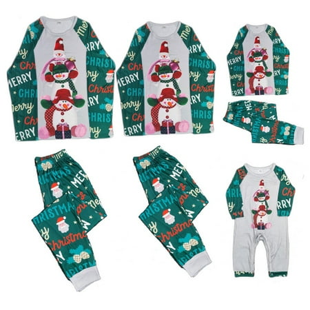 

SILVERCELL Matching Family Christmas Pajamas Holiday Xmas Sleepwear Set Matching Pajamas for Family