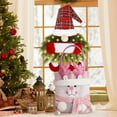 thumbnail image 6 of Christmas Tote Gift Bags Christmas Eve Gift Bags Candy Packaging Gift Boxes Handheld Decorations Christmas Candy Bags, Pink #3, 6 of 6