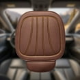 thumbnail image 4 of SHIMELE All Season Car Seat Cushion, Full Surround Leather Seat Cover, Breathable Mesh Support Cushion, Comfortable Auto Seat Protector, Multiple Colors Available, 4 of 6