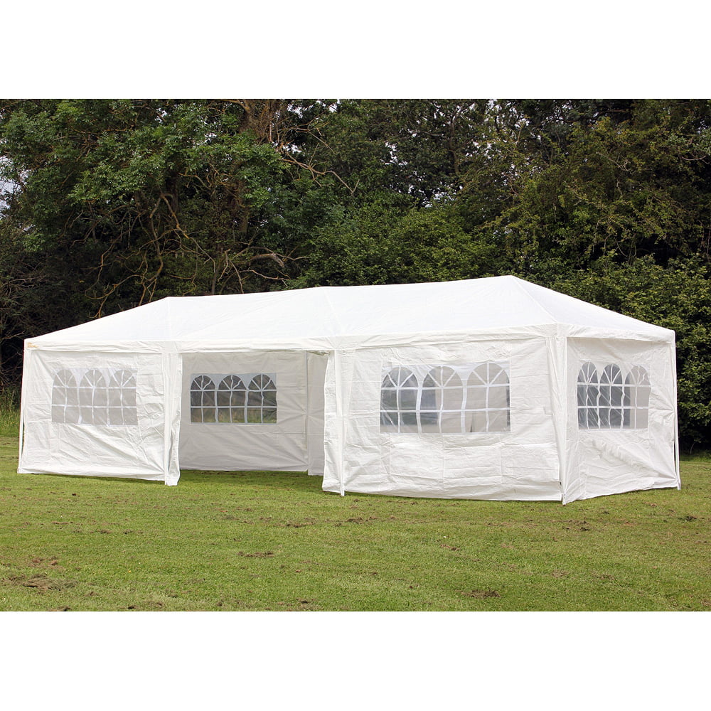 Onzeker chrysant Oost PALM SPRINGS 10' x 30' Party Tent Wedding Canopy Gazebo Pavilion withSide  Walls - Walmart.com