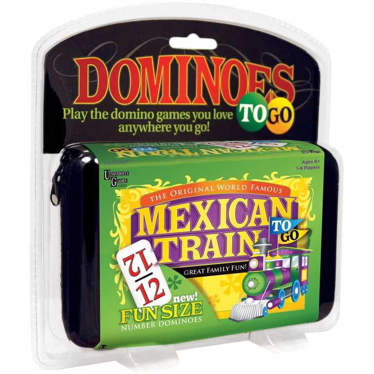 Travel Domino Game - Mexican Train To Go with Double Twelve Set