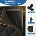 thumbnail image 5 of ROMUCHE Magnetic Thermal Door Cover For Winter, Fits 33'' X 80'' Door(Curtain Size 35'' X 82''), Insulated Door Curtain Keep Warm Winter&Cool Summer, 5 of 8