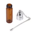 thumbnail image 5 of 2X Vaso de Rapé VacíO Botella con Cuchara de Metal TORNILLO Tapa Sniffer de Contenedor Nuevo Aleatorio, 5 of 5