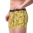 thumbnail image 2 of Pofeuu Flower Print Men’s Boxer Briefs, Moisture-Wicking Underwear, Regular,Trunk-XX-Large, 2 of 5