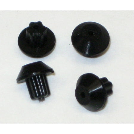 Range Burner Grate - Gas Range Burner Grate Foot, Rubber, Pack of 4 for GE WB2K101