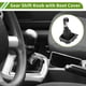 thumbnail image 2 of Perilla de cambio manual de 5 velocidades Unique Bargains con cubierta para VW Golf 5 MK5 GTI GTD R32 2004-2009, palanca de cambio de plástico con cuero sintético, negra y blanca, 2 of 6