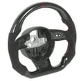 thumbnail image 3 of Volante de fibra de carbono de gamuza apto para B8.5 RS3 RS4 RS5 RS6 S7 RS7 2013-2016, 3 of 12