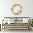thumbnail image 2 of Northlight 30" Round Woven Style Wall Mirror, 2 of 4