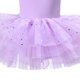 thumbnail image 3 of Vestido de Verano Casual Color Sólido de las Niñas Suspender sin Mangas Traje de Baile de Malla Vestido de Práctica para Bebé Vestido de Verano Largo de 0-24 Meses, 3 of 4