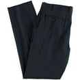 thumbnail image 2 of Michael Kors Mens Flat Front Dress Pants Slacks, Blue, 35W x UnfinishedL, 2 of 2