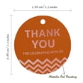 thumbnail image 6 of Inkdotpot Thank You For Celebrating With Us Bridal Shower-Baby Shower-Retirement-Wedding-Birthday Bottle Tag Real Rose Gold Foil Favor Hang Tags Pack Of 100, 6 of 7