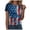 Dark Blue, variant on Women's 250Th America Anniversary Casual Printed T-Shirt Faith 250 Years Patriotic Flag Tee 4Th of July Women T Shirts (Watermelon Red,L)