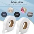 thumbnail image 6 of NOGIS 140 Yards 1 Inch Iron on Hemming Tape, 2 Rolls Adhesive No Sewing Hemming Tape Stitch Witchery Tape for Crafting Projects (White), 6 of 7