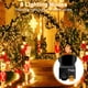 thumbnail image 3 of Iluminación para árbol de Navidad con 8 enchufes de molde, adecuada para dormitorio, árbol de Navidad, Navidad, boda, jardín, 3 of 5