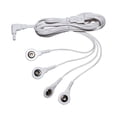 thumbnail image 5 of Cables conductores TENS con descuento, duplicador de puertos, 4 conectores a presión, paquete de 2, 5 of 5