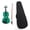 Green, variant on Ktaxon 4/4 Green Acoustic Violin Fiddle with Hard Case, Bow, Rosin Full Size for beginning